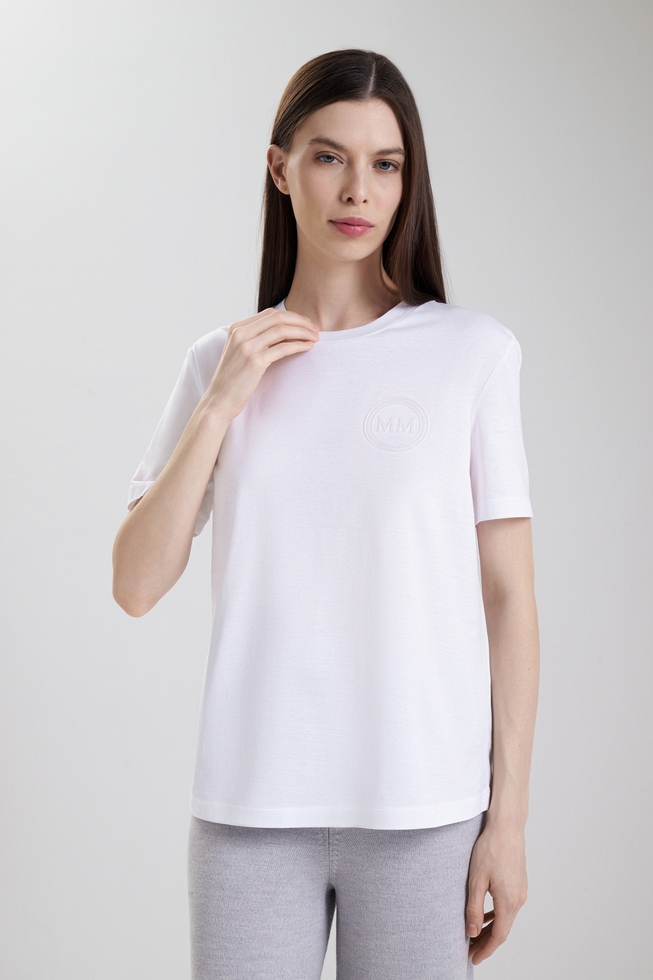  Женская хлопковая футболка  1