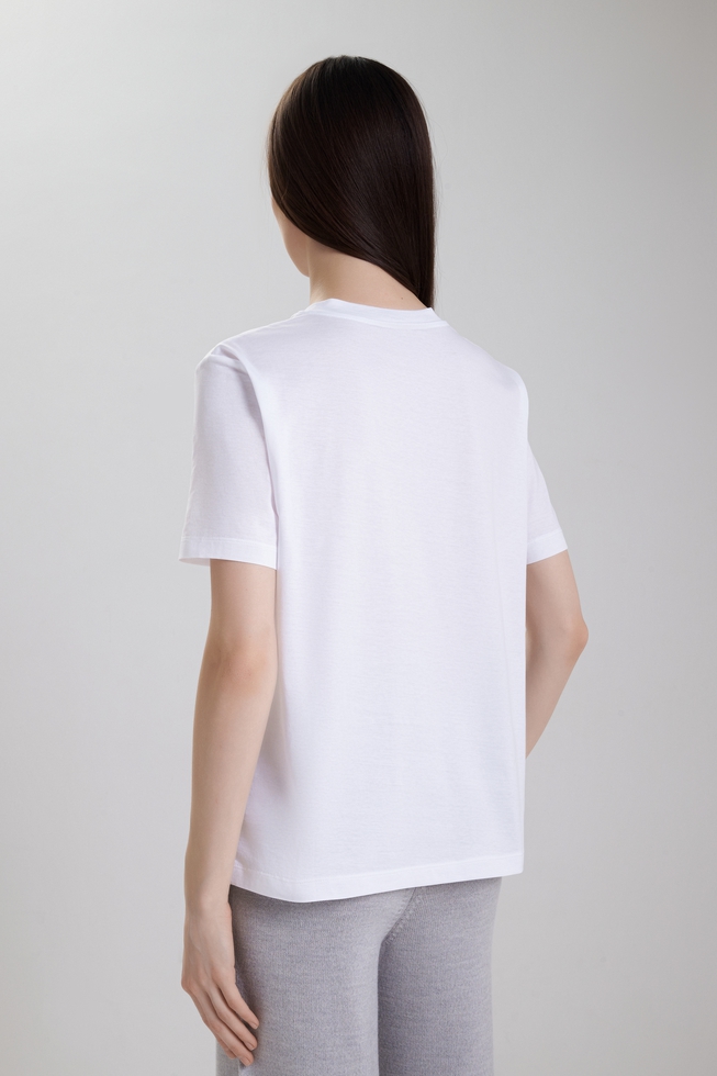  Женская хлопковая футболка  2