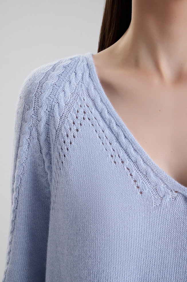  Женский джемпер с вышивкой 4