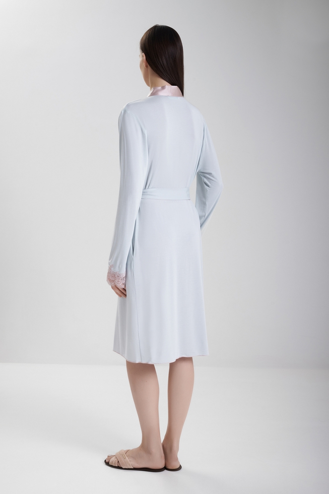  Женский короткий халат  2