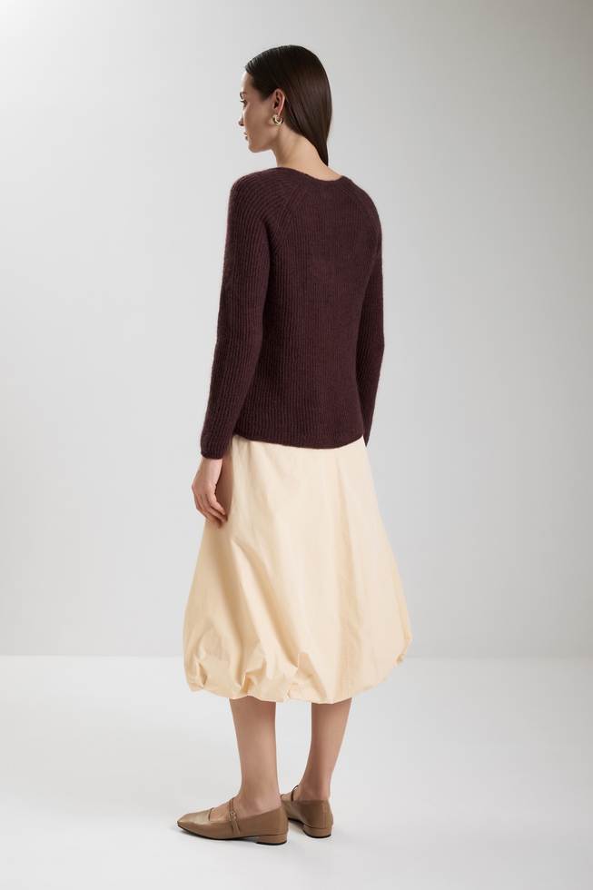  Женский джемпер с мохером  3