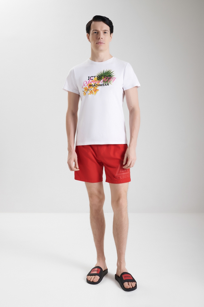  Мужская белая футболка из хлопка 3