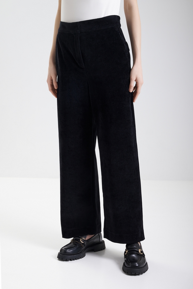 Женские брюки из вельвета  1