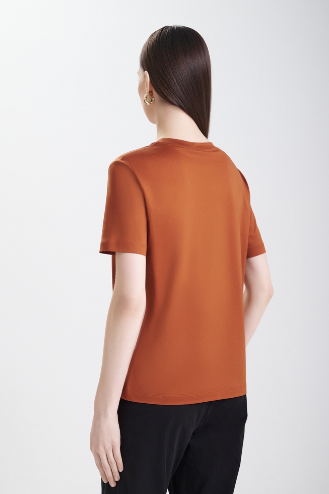 Женская хлопковая футболка 2