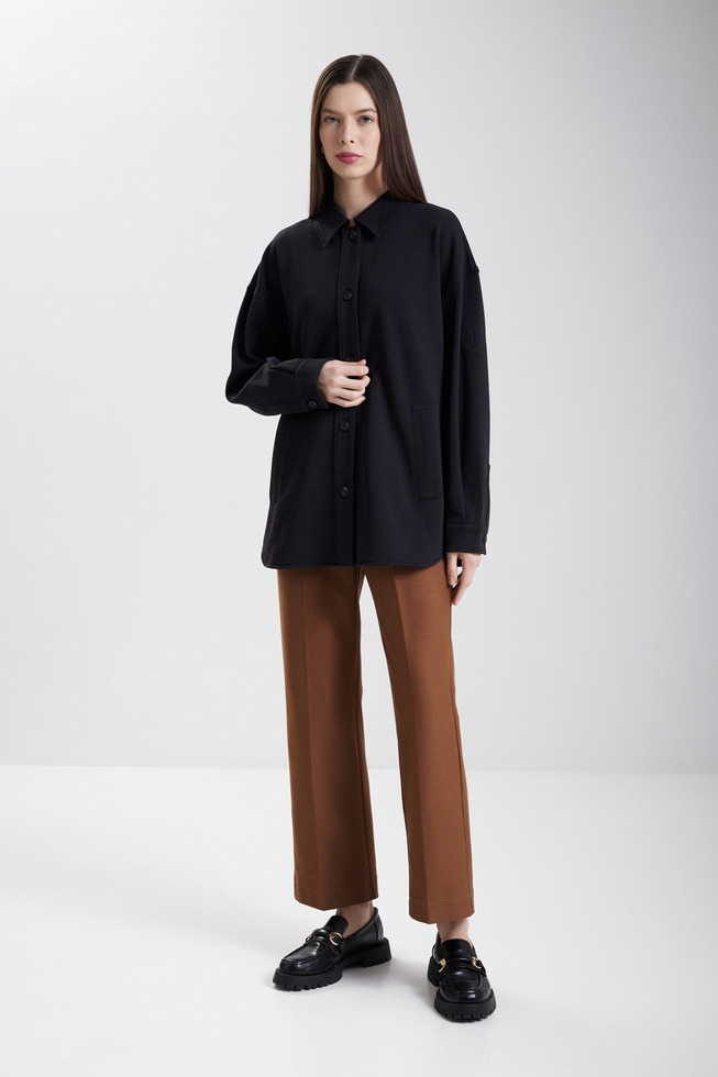 Женский джемпер-рубашка  3