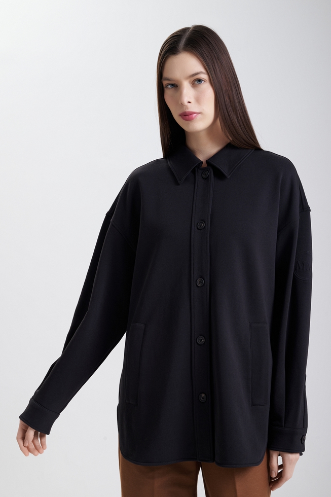 Женский джемпер-рубашка  1