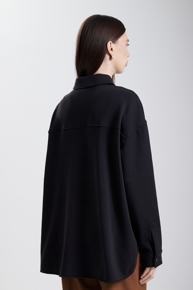 Женский джемпер-рубашка  2