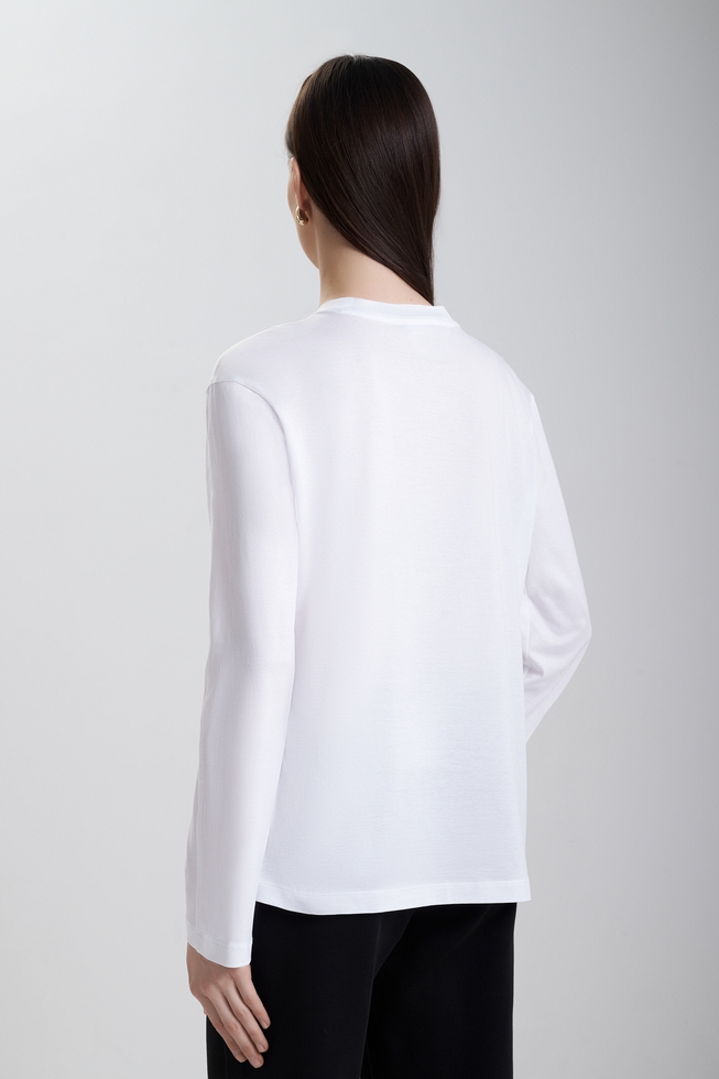 Женский хлопковый лонгслив 2
