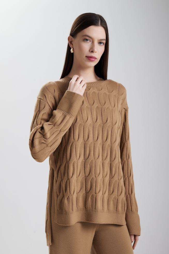 Женский джемпер из шерсти 1