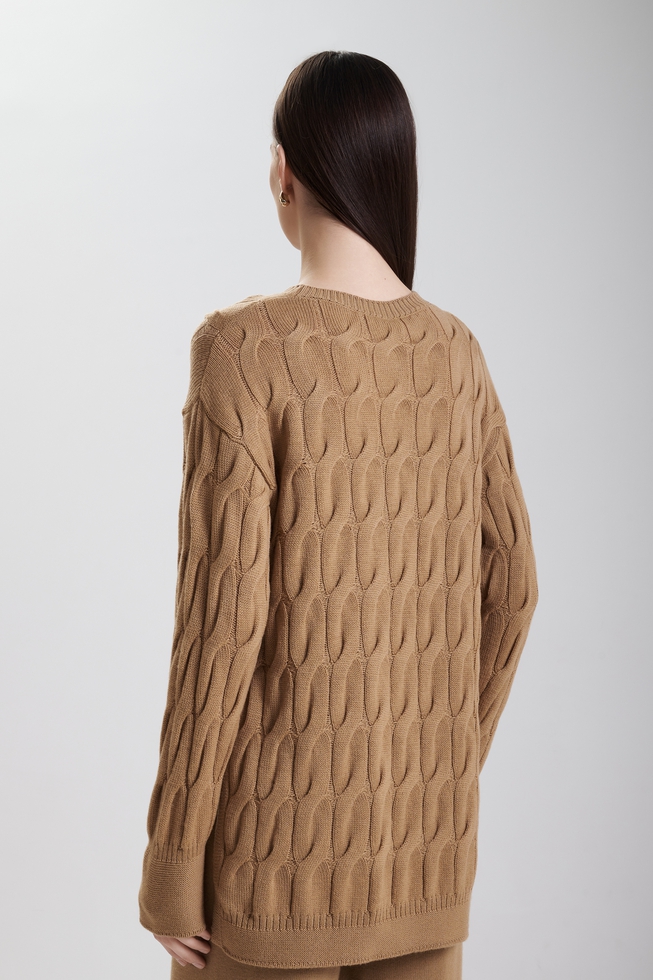 Женский джемпер из шерсти 2