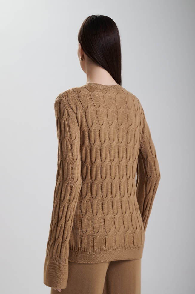 Женский джемпер из шерсти 2