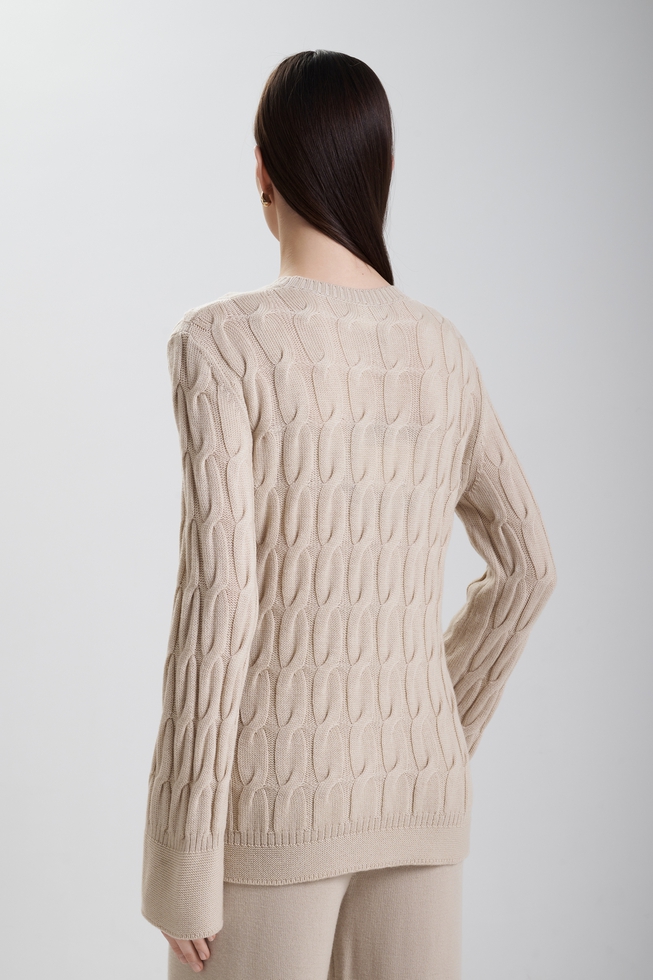 Женский джемпер из шерсти 2