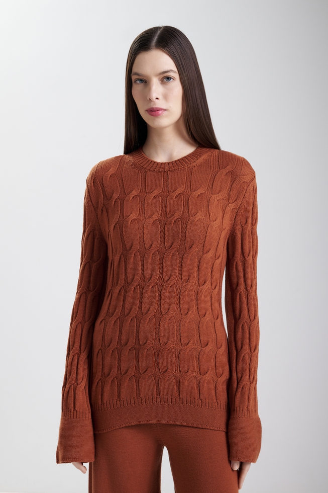 Женский джемпер из шерсти 1