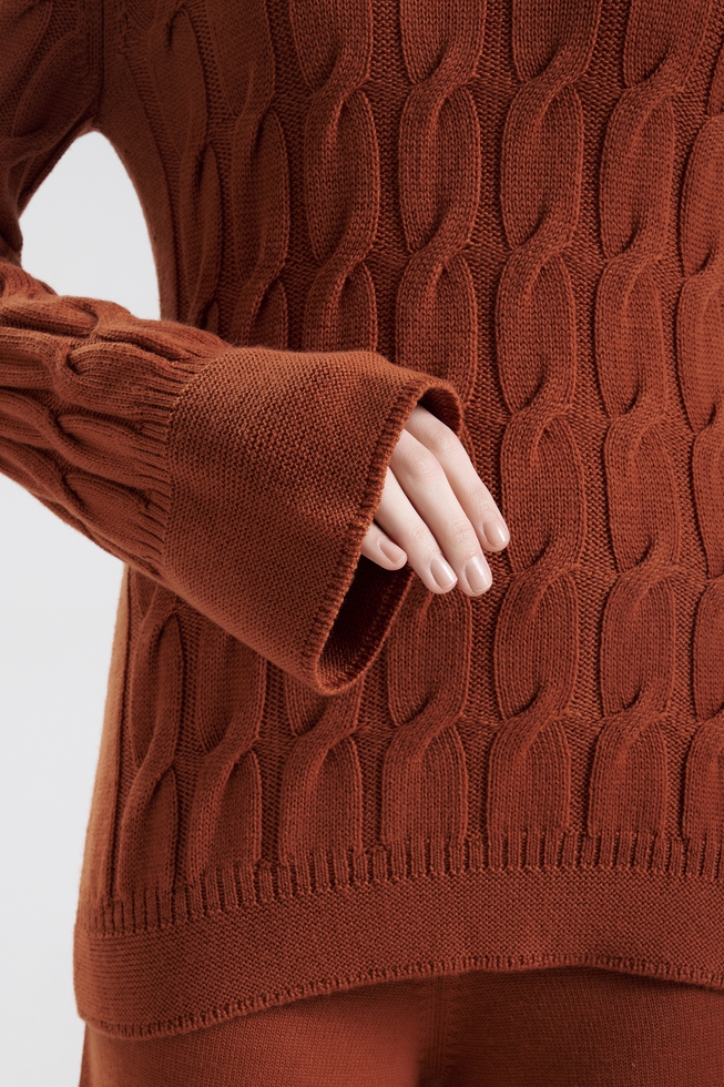 Женский джемпер из шерсти 4