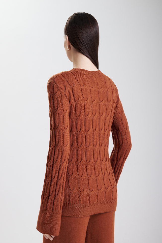 Женский джемпер из шерсти 2