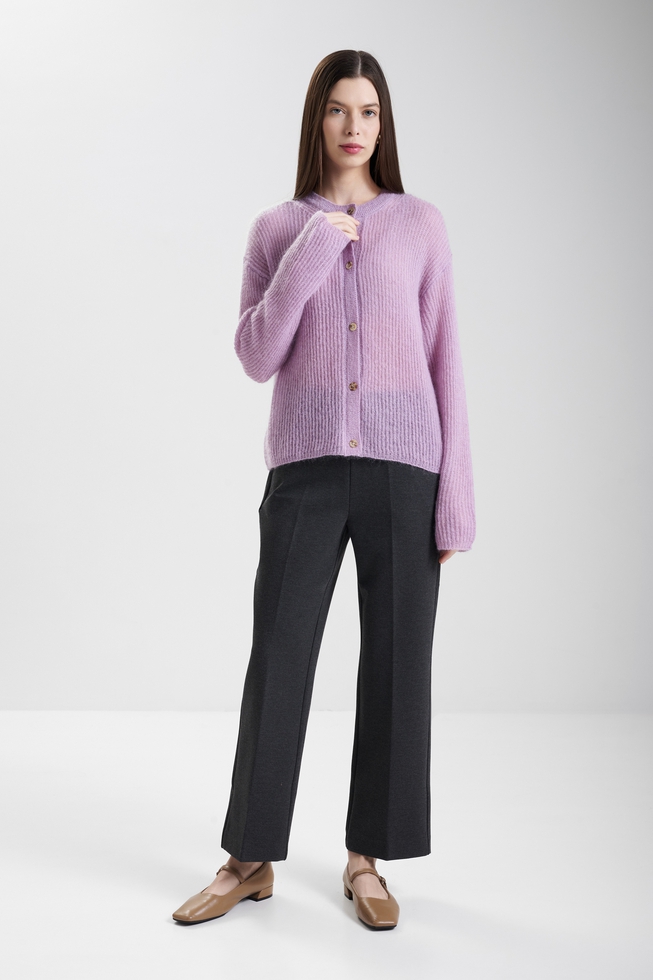 Женский кардиган с мохером 3