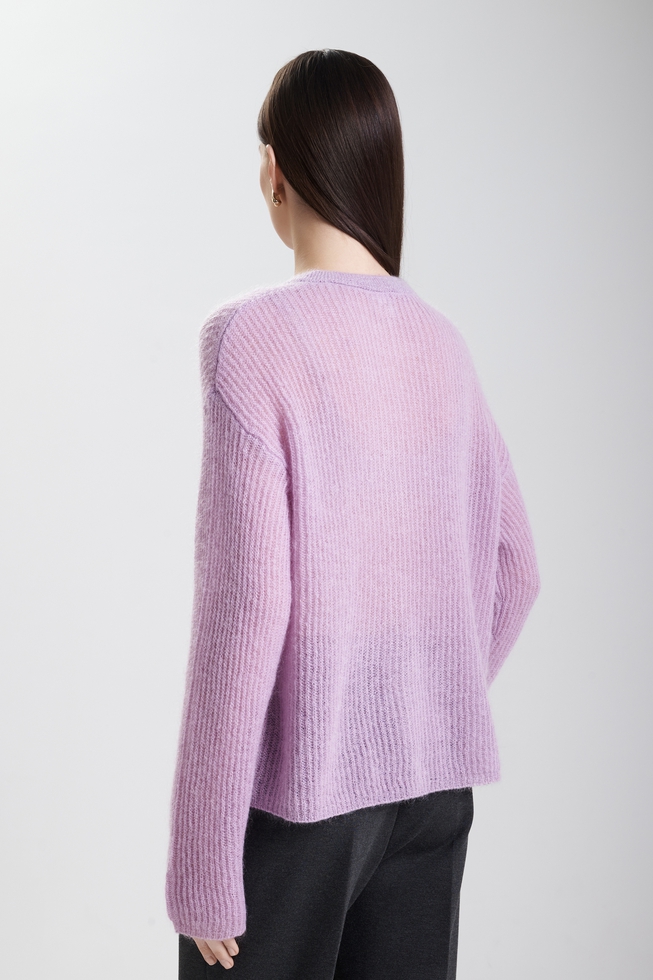 Женский кардиган с мохером 2