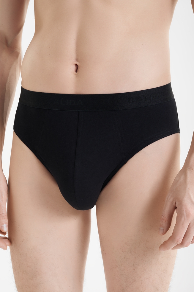 Набор мужских черных классических трусов 3 шт. 2