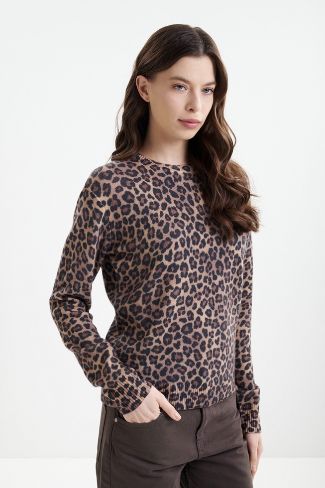 Женский джемпер с кашемиром  2