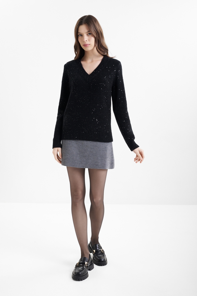 Джемпер с пайетками  3