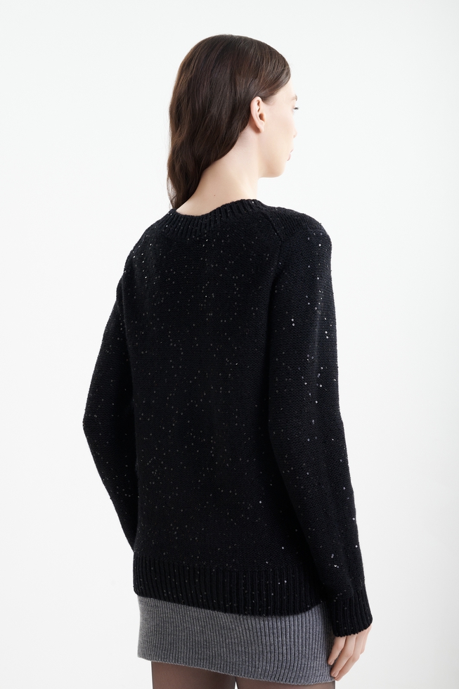 Джемпер с пайетками  2