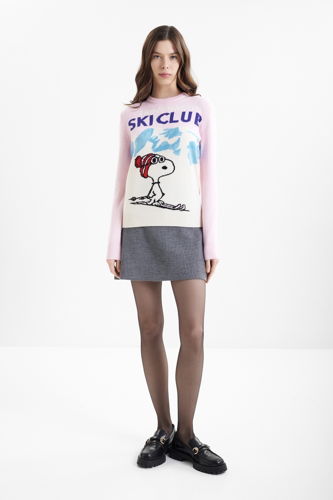 Женский джемпер с шерстью и кашемиром  3