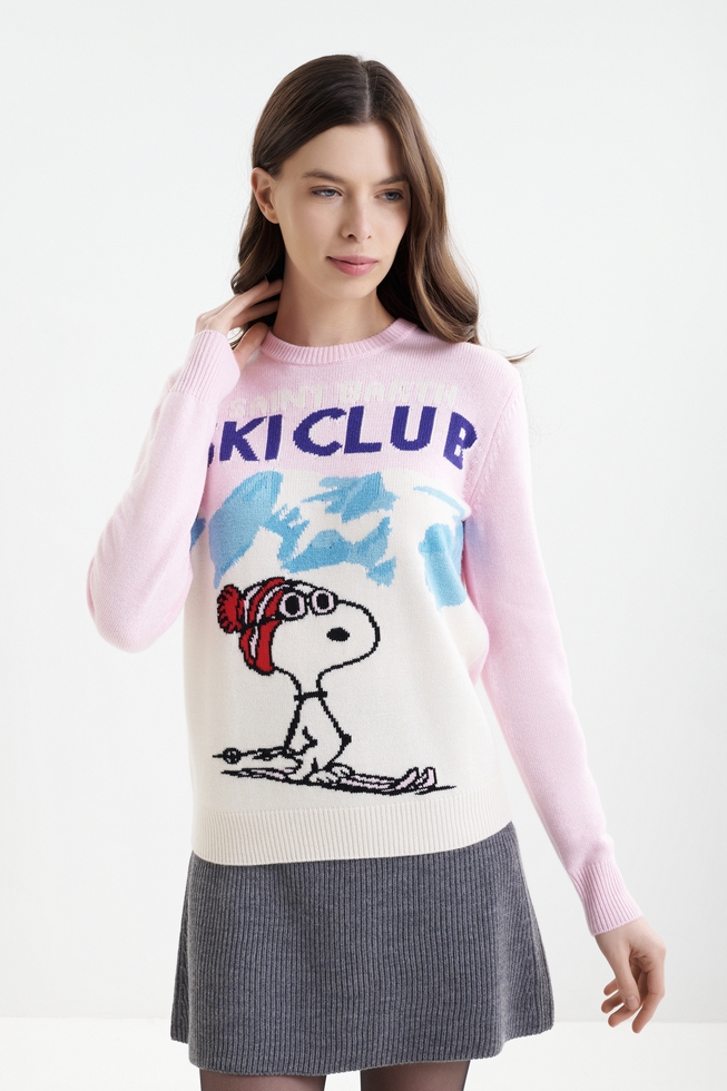 Женский джемпер с шерстью и кашемиром  1