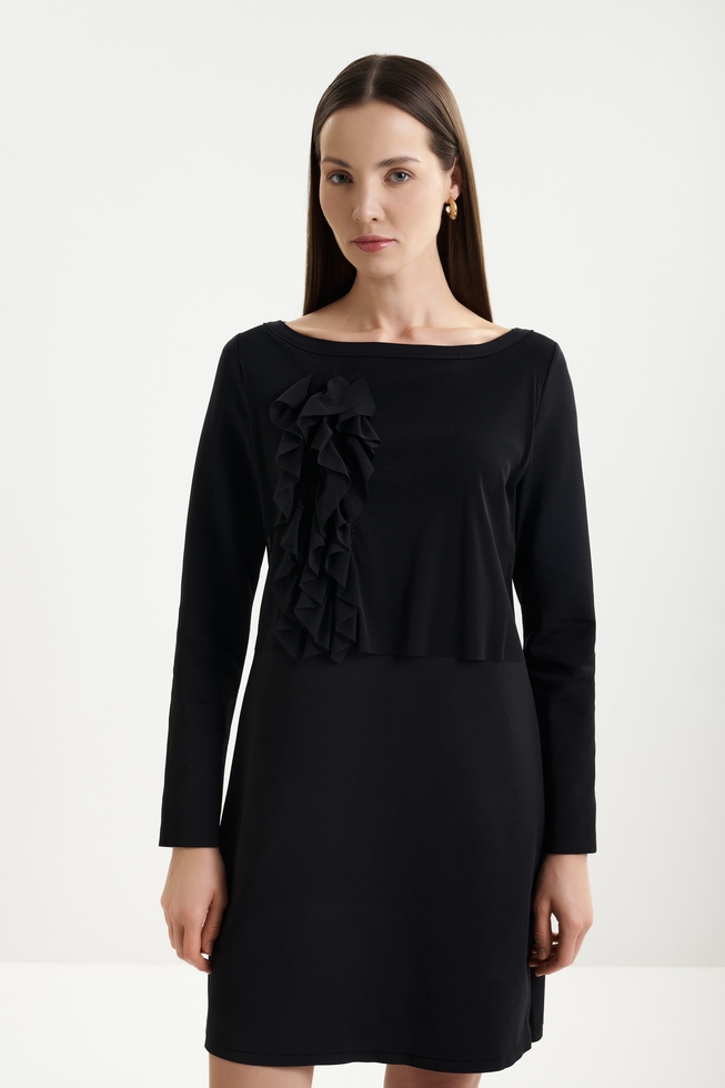 Платье с воланами  3