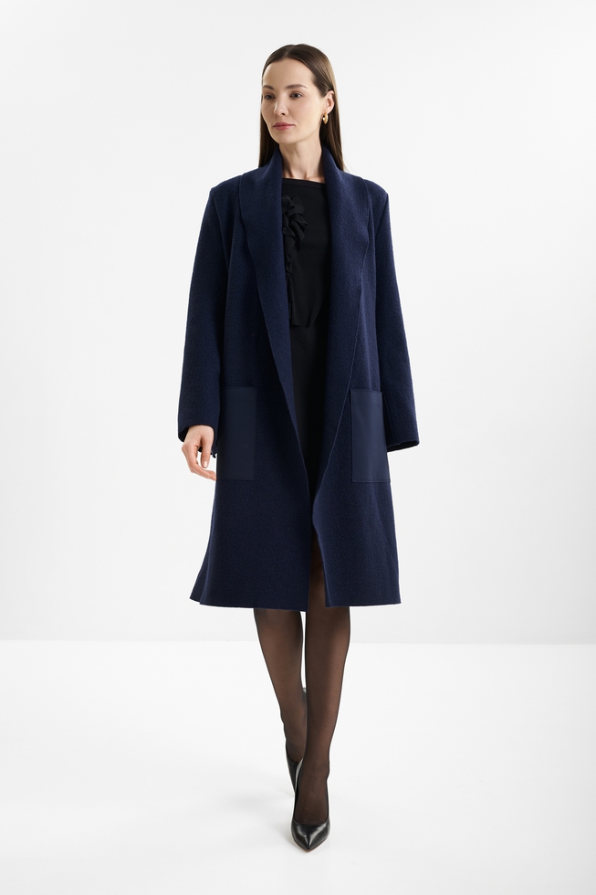 Женское пальто из шерсти 2