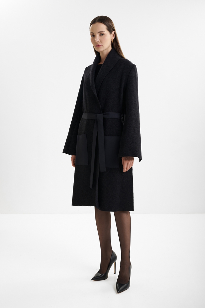 Женское пальто из шерсти 2