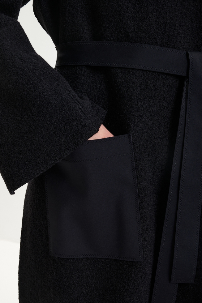 Женское пальто из шерсти 5