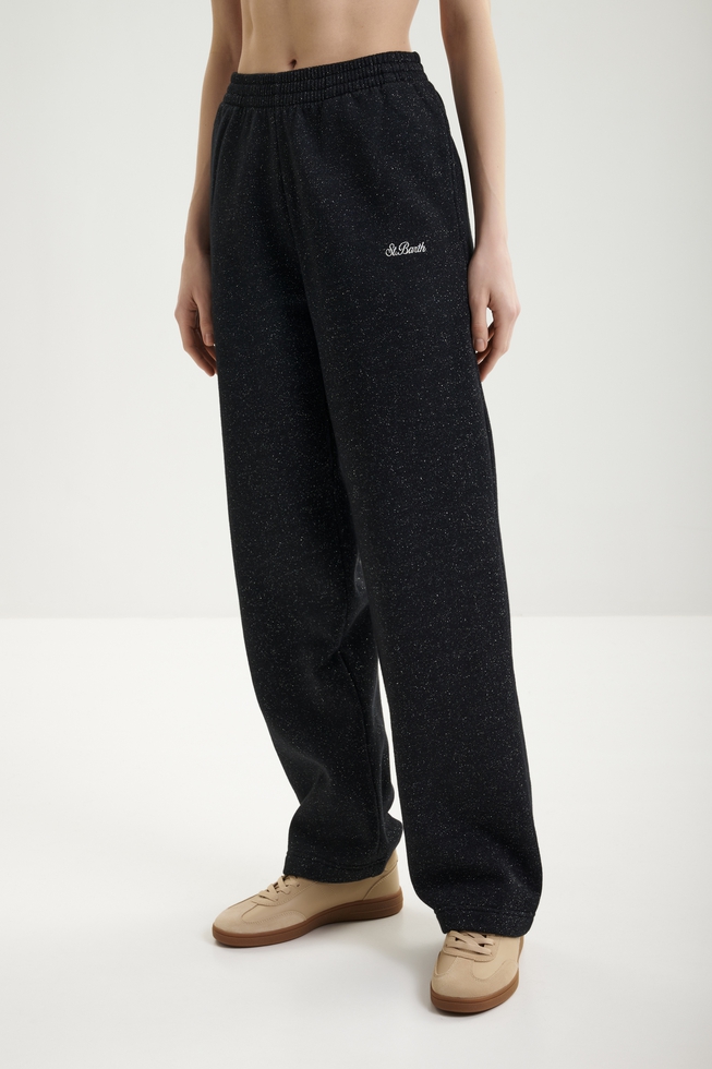 Женские брюки из плотного трикотажа  1