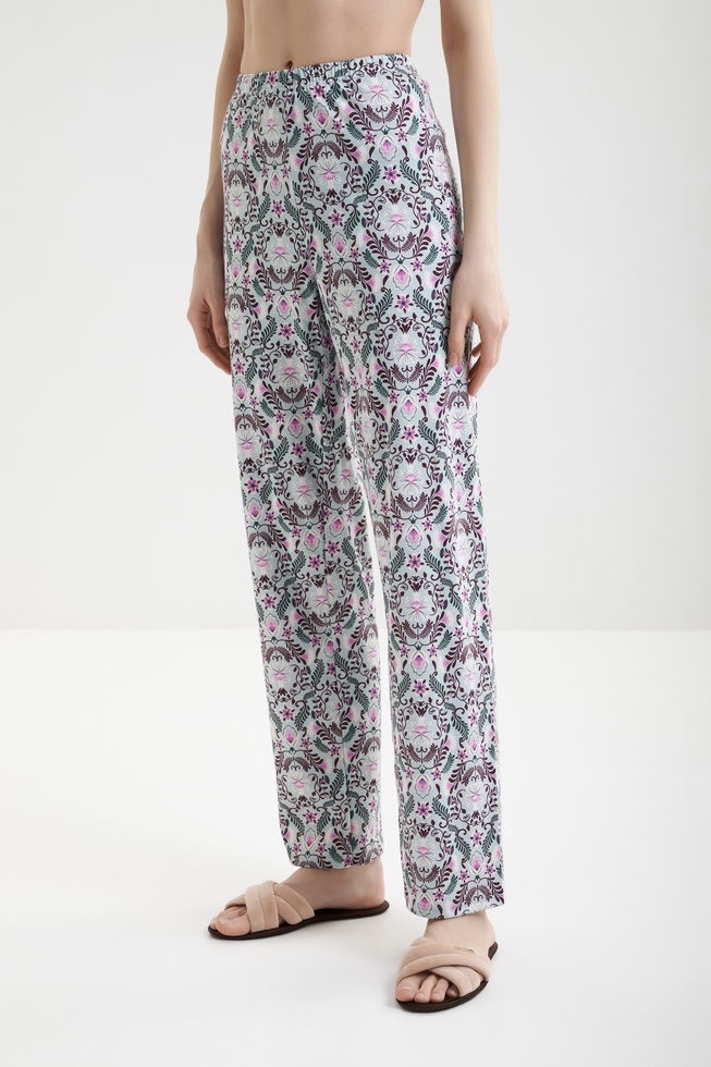 Женская пижама с брюками 6