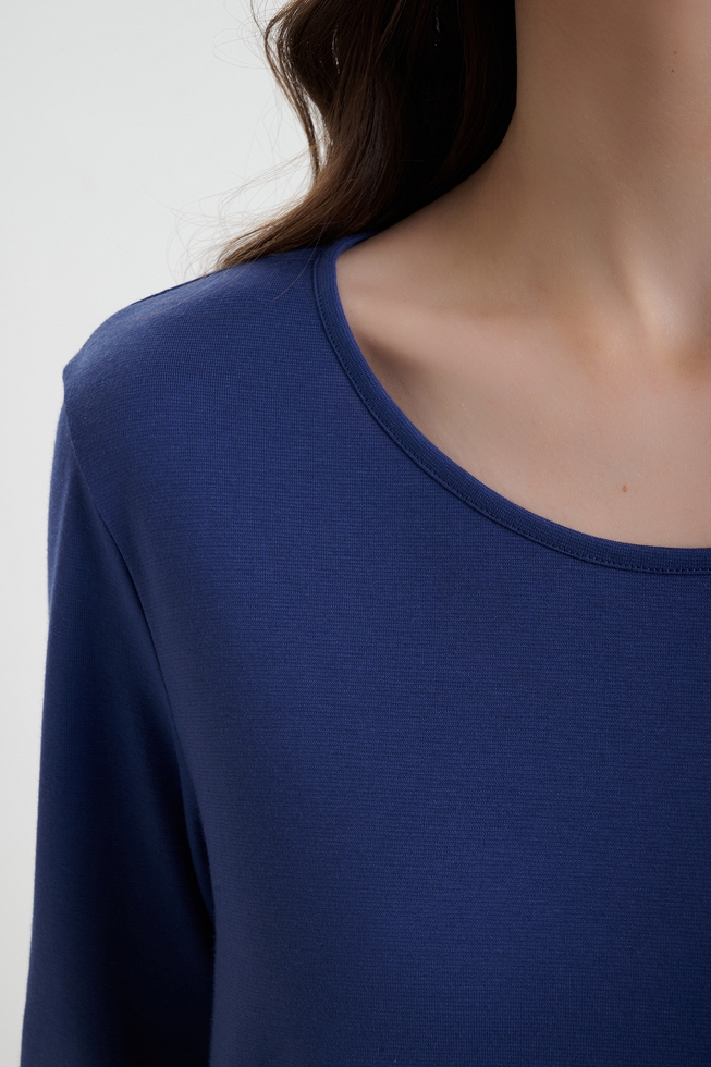 Женская хлопковая пижама с брюками 5