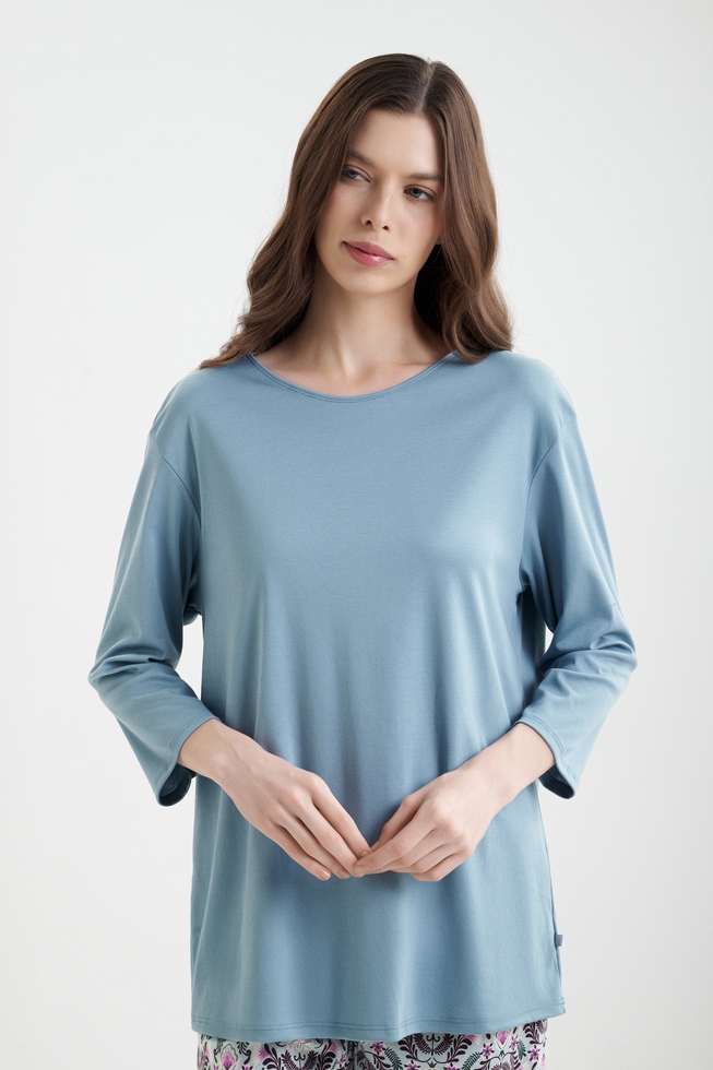 Женская пижама с капри 3