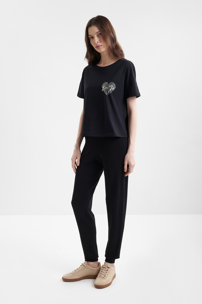  Женская хлопковая футболка  4