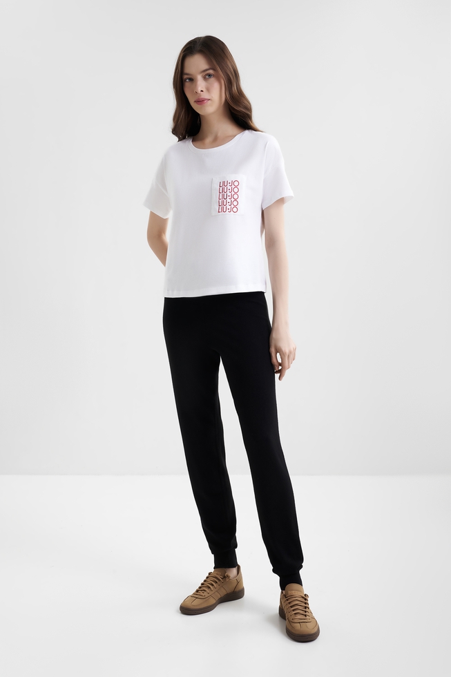 Женская хлопковая футболка 3