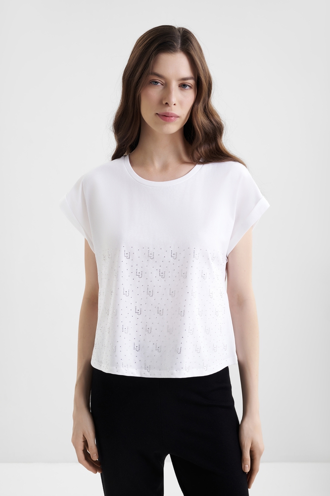 Женская хлопковая футболка 1