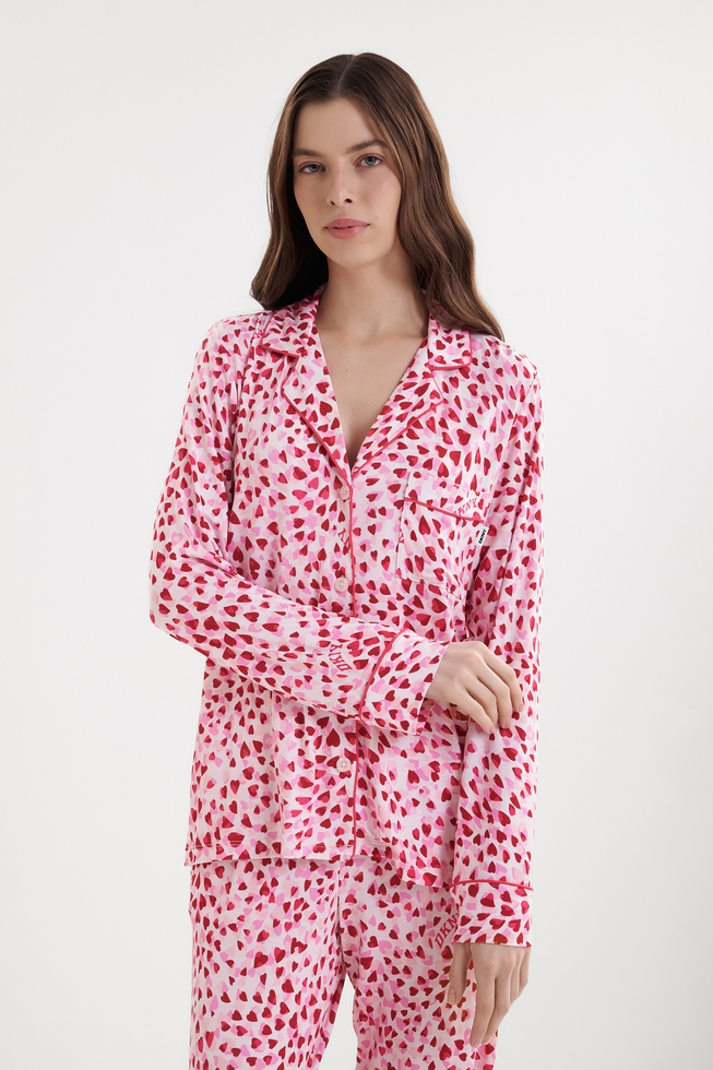 Женская пижама с брюками 3