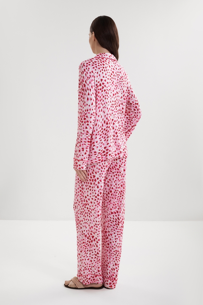Женская пижама с брюками 2