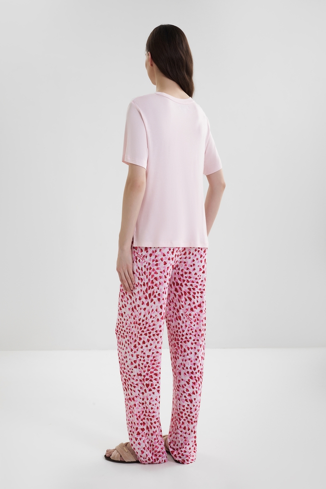 Женская пижама с брюками 2