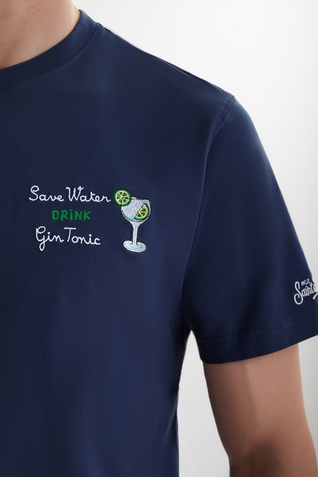 Мужская хлопковая футболка 4