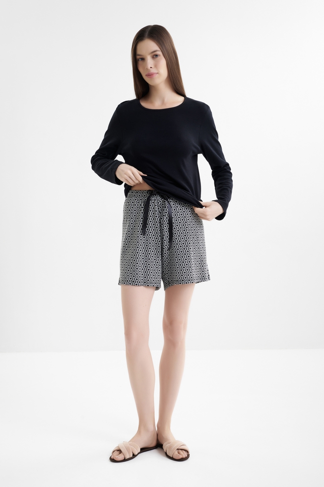 Женские домашние короткие шорты 3