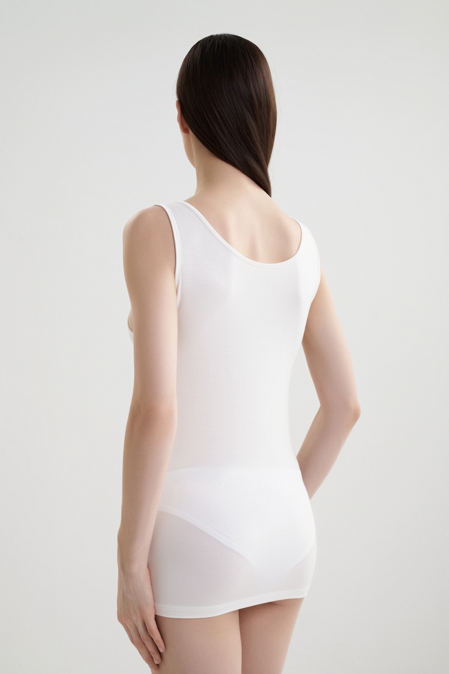  Женская майка с кружевом  2