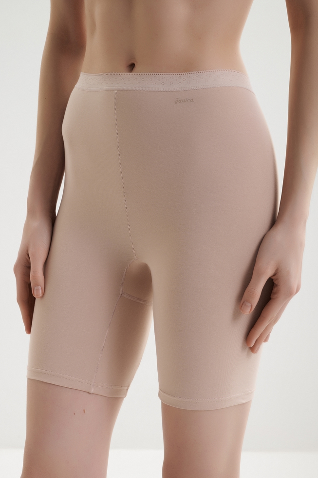 Женские базовые трусы-шорты из хлопка  1