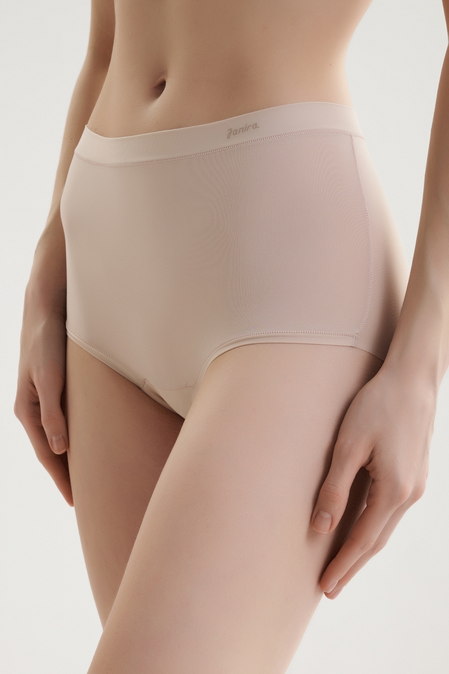  Женские высокие трусы-хипстеры  1