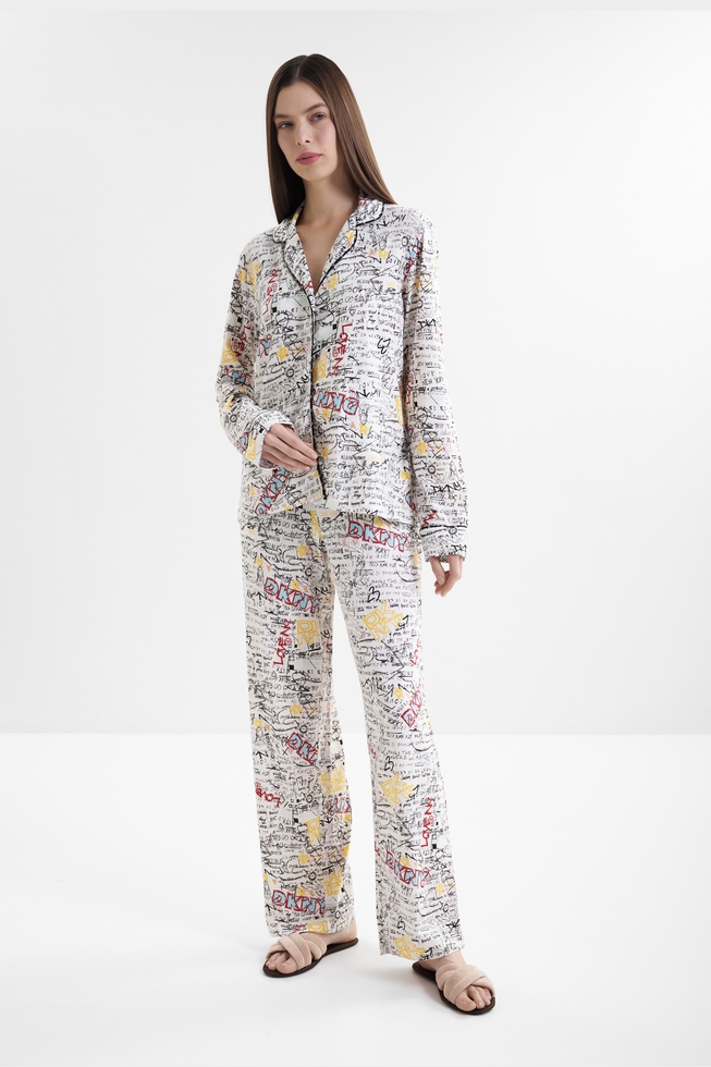 Женская пижама с брюками 1