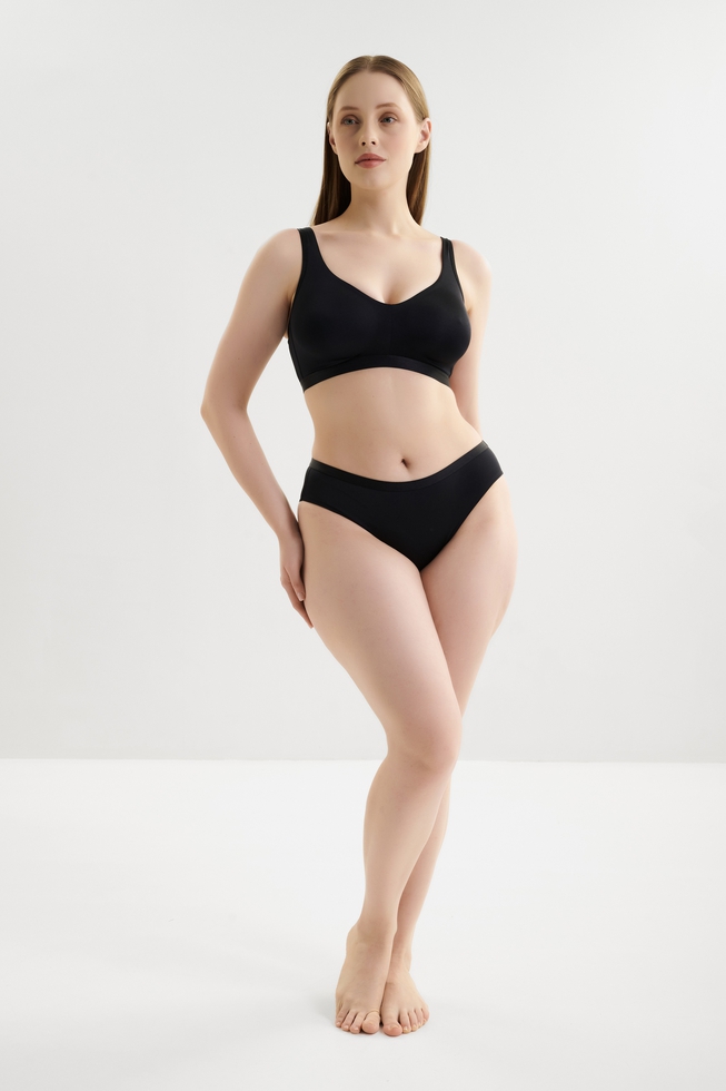  Бюстгальтер-топ с мягкими чашками  3