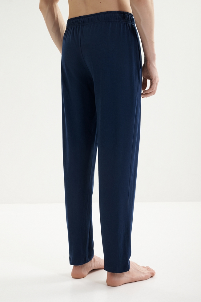 Мужская хлопковая пижама с брюками 7