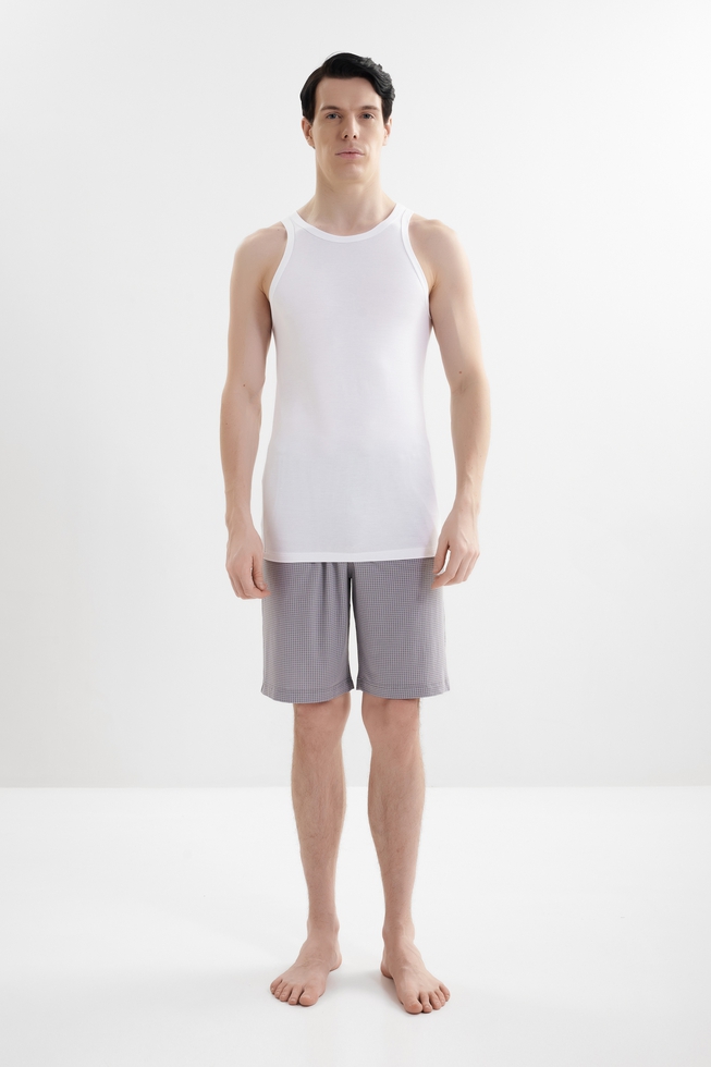 Мужская майка из тонкого трикотажа 11